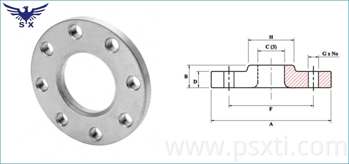 Titanium Plate Flat Welding Flanges